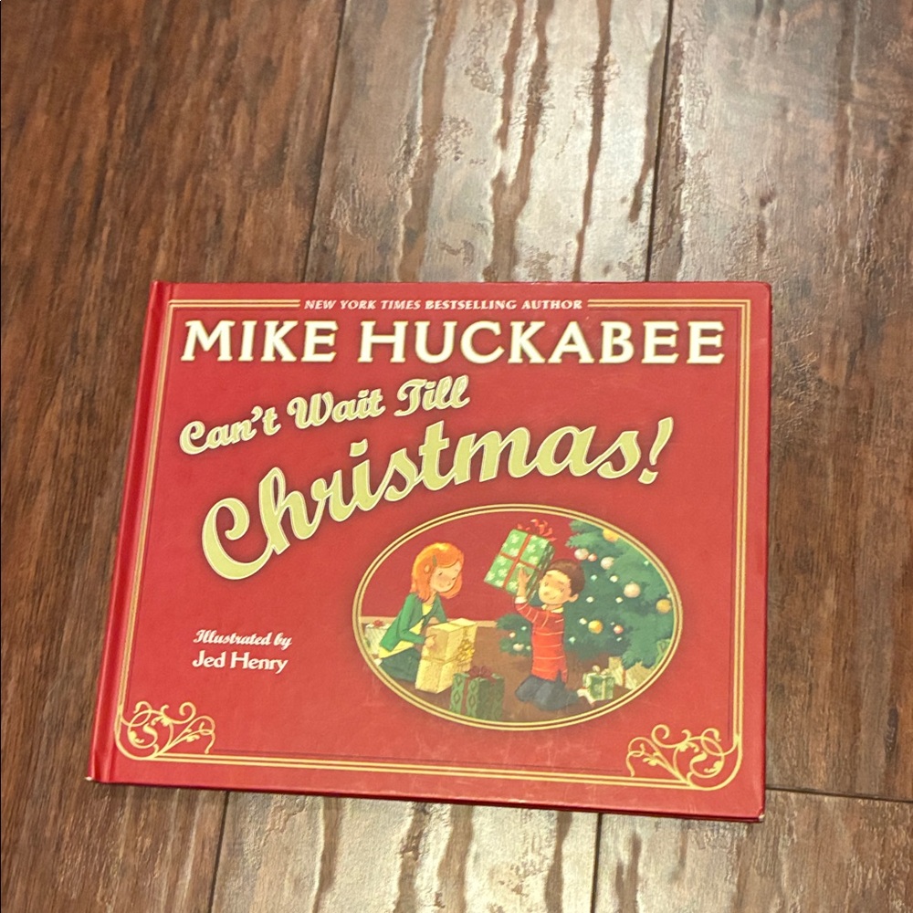 Can't Wait Till Christmas! Hardcover Book